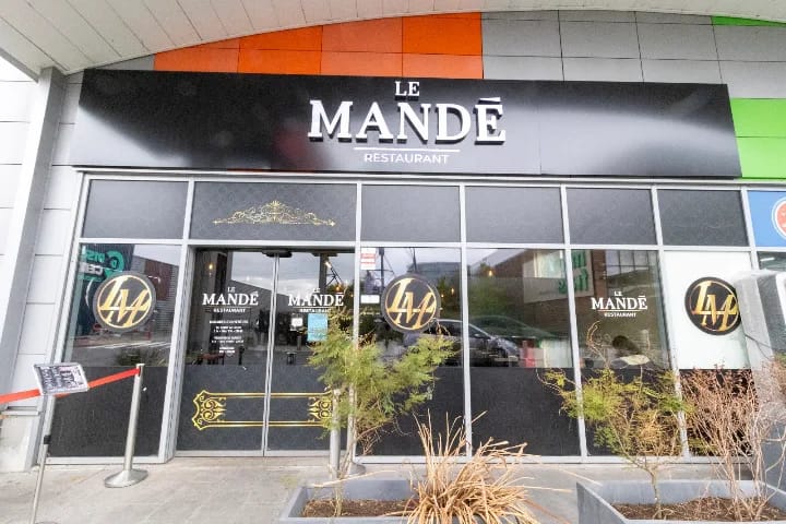 Restaurant Le Mande près de Bubble Home